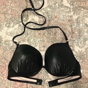 Target Bathing Suit Sparkle Black Top
